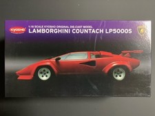 KYOSHO 1 18 ORIGINAL DIE CAST MODEL 08322RR LAMBORGHINI COUNTACH LP5000S (RED)