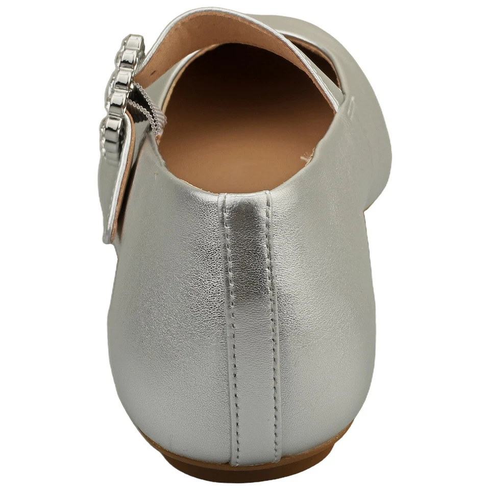 FitFlop Mary Jane Scarpe Ballerine Donna Argento - 39 EU - Immagine 4 di 4