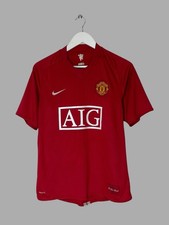 Manchester United Nike 2007/09 Nike Football Shirt Soccer Jersey 