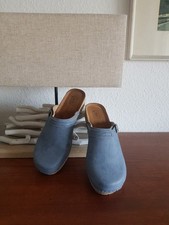 EASY STREET Pantolette*Pantoffel🍀vorn geschlossen🍀Gr. 40 eher 38/39🍀Jeansblau