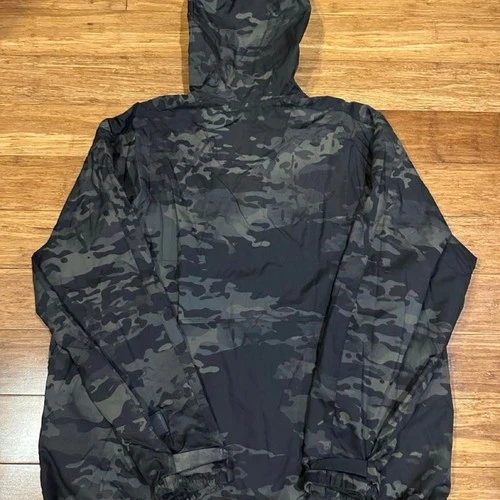 RARE QILO X IRREGULARS retro windbreaker multicam dark green camouflage image 5