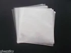 100 45 RPM Vinyl Record Album Sleeves Plastic Clear Polypropylene Outersleeve