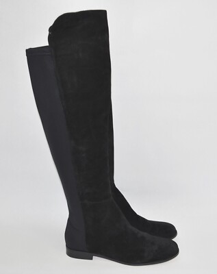  Corso Como 'Larissa' Black Suede Riding Boot OTK Over The Knee Size 8.5 M 5050