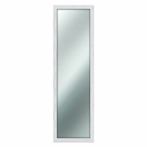 Portachiavi Da Parete Paula Con Specchio – 48 Cm, Shabby Chic Bianco, Armadietto Chiavi