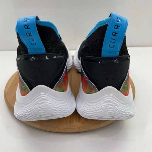 Under Armour Curry 8 PRNT GS Basketball Sneakers Shoes Youth 5 / Women 6.5 - Picture 4 of 13