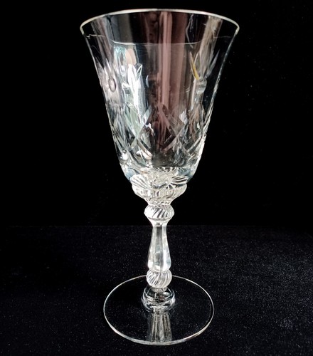 Vintage Heisey "BARCELONA" 7-1/8” Water Wine Goblets Stem, EUC!