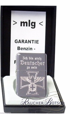 Eichenlaub EK mit oder ohne ZiPPO Geschenk-Set