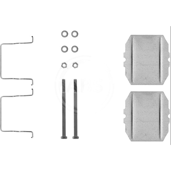 A.B.S. ZubehöRsatz Scheibenbremsbelag Hinten FüR CitroëN Xantia XM BX Break-image