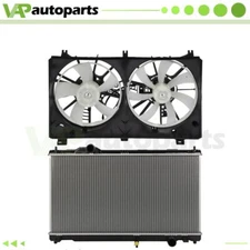 Aluminum Radiator and Dual Cooling Fan Kit For 2014-2015 Lexus IS250 2.5L V6