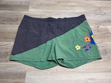 Vintage Jantzen Mens 2XL Graphic Swim Trunks Shorts Swim Suit Made in USA Lined