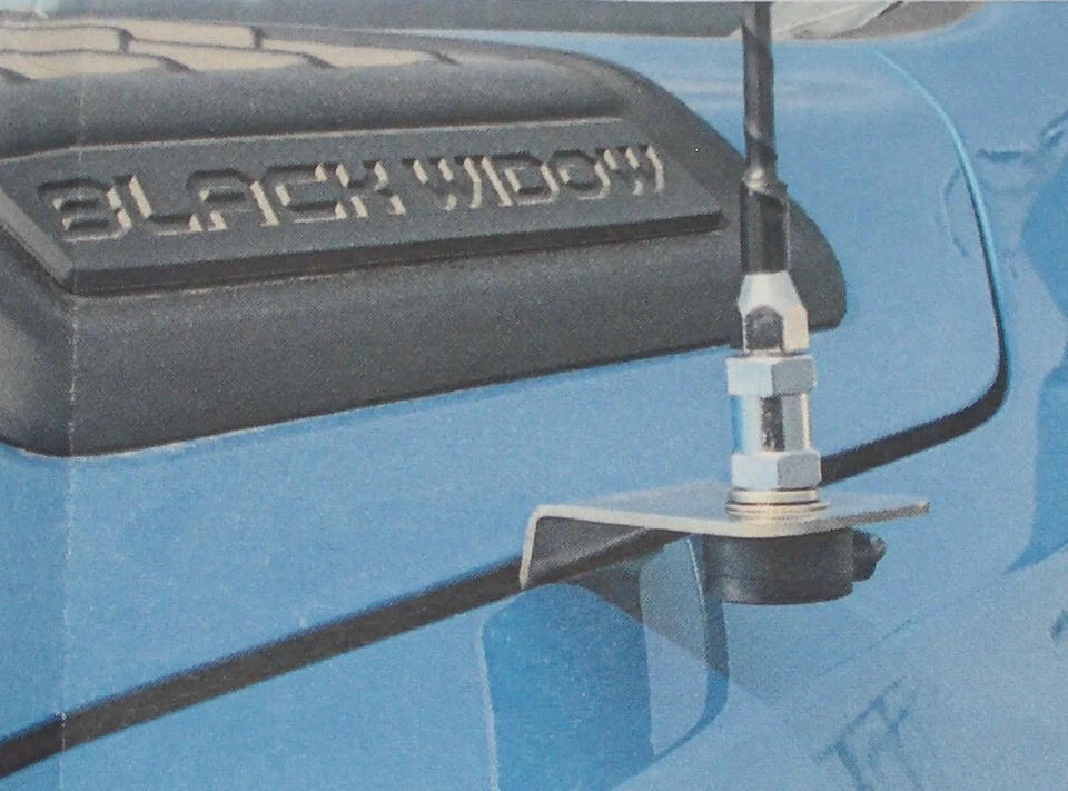 PROCOMM PC32-3604 3FT CB ANTENNA KIT HOOD MOUNT 2020-2 DODGE RAM 1500 2500 3500 - Image 4 of 4