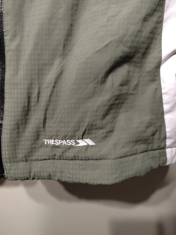 Chaqueta Trespass XL Abrigo Verde Extra Grande Tres-Tex Tormenta Frío Calor Salma Salvia Foto 2 de 4