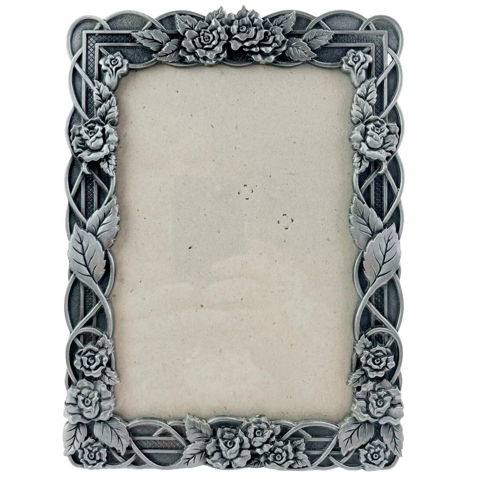 Victorian Pewter Picture Frames