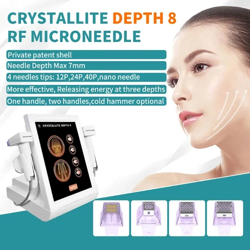 2 IN1 Morpheus 8 Machine RF Wrinkle Removal Facial Rejuvenation Skin Tightening - Picture 2 of 9