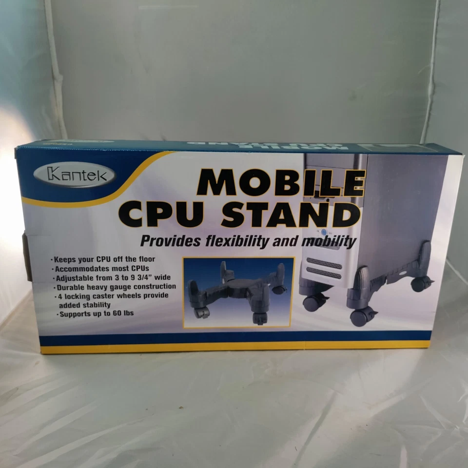 KANTEK INC. CS200B MOBILE CPU STAND - Image 3 of 4