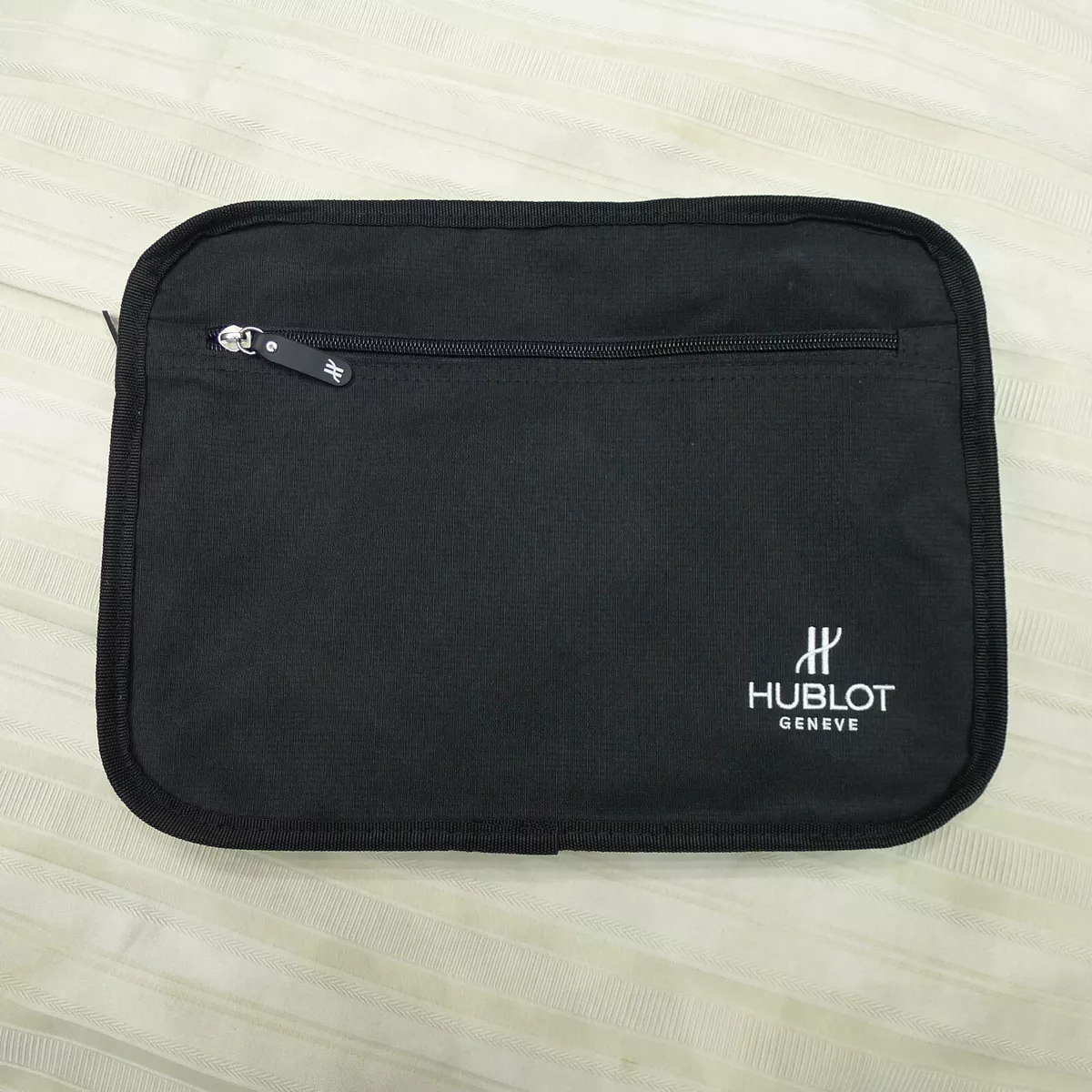 Hublot Black Nylon Travel Bag Set | eBay
