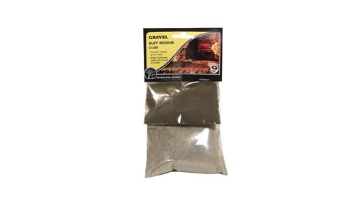 Woodland Scenics 1289 Grava Buff Grano Grueso Escala HO 12oz 340g | Zustand: Nuevo
