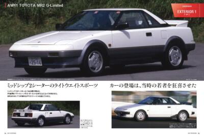 トヨタ MR2 AW-11 カタログ5冊セット Book GT memories 9 AW11 Toyota MR2 Japan Motor Magazine Editorial