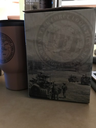 ARMY Operation Enduring Freedom 16 oz Stainless Coffee Mug Security Task Force - Picture 8 of 12