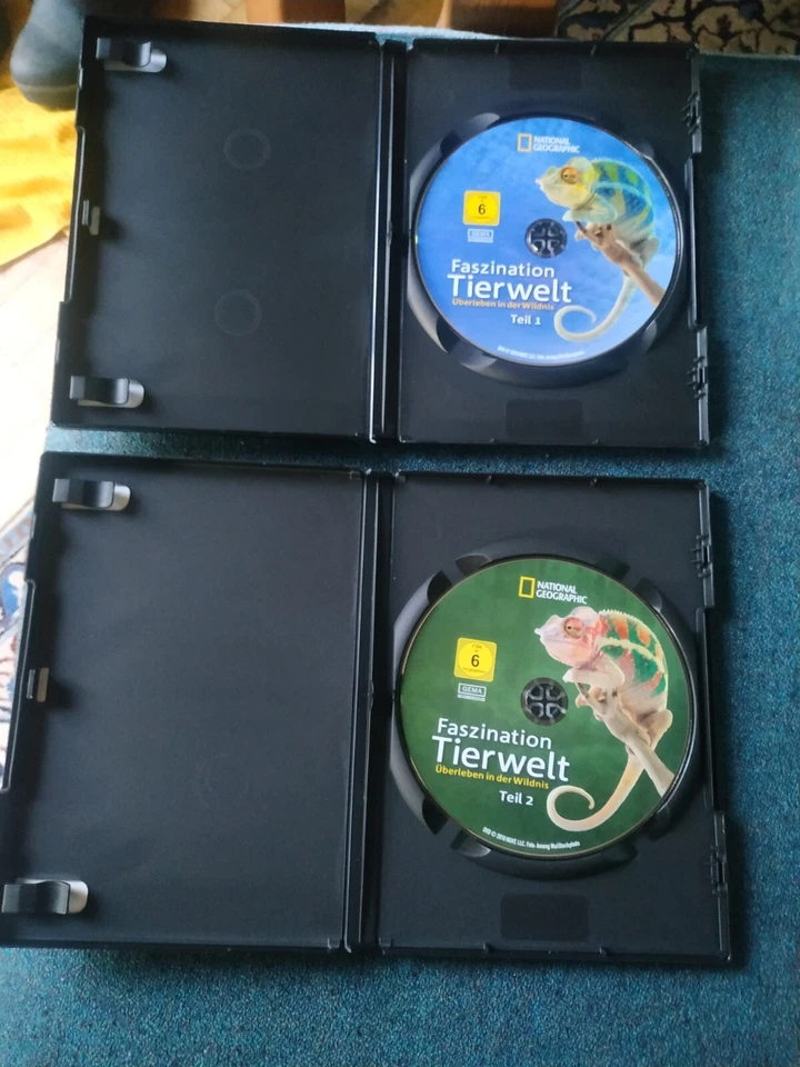 2 DVDs National Geographic - Faszination Tierwelt - Teil I und 2 - im Schuber - Bild 4 von 4