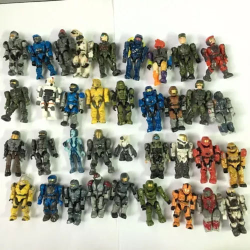 Random 20PCS Halo Mega Construx Blocks Spartan Master Chief Grunt Elite Figure - Picture 5 of 8