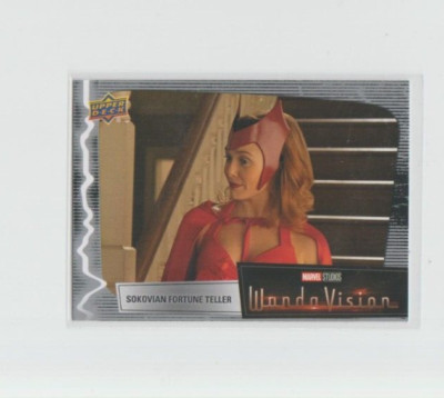 2022 Upper Deck WandaVision TV Show Trading Card #48 Elizabeth Olsen Wanda