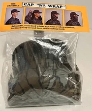 Cap "N" Wrap  Comouflage Face Mask Cover with Head Cover Made in USA NEW