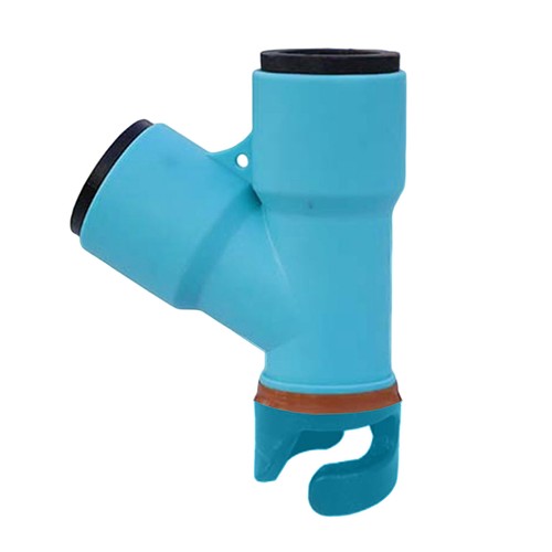 Boat Valve Adapter Labor Saving Dual Intake Rust Resistant Boat Valve Connector