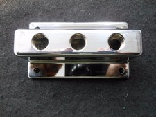 Fuel Block 3x2 Chrome Fb-3x2-3 Hot Rod Flathead Stromberg 97 Holley 94 Fuel Block 3x2 Chrome Fb-3x2-3 Hot Rod Flathead Stromberg 97 Holley 94