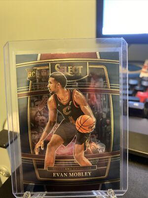 2021-22 Panini Select Evan Mobley RC Concourse Retail Blue #5 | eBay