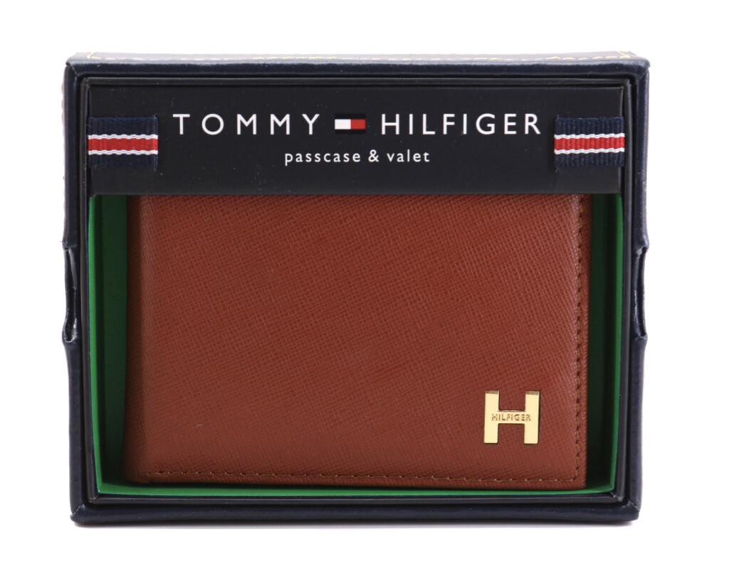 Tommy Hilfiger Мужской кожаный кошелек для кредитных карт и удостоверений личности бумажник для купюр 31TL22X019 5890₽