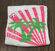 Vintage Las Vegas Nevada 1980s Travel Tourism Crewneck Sweatshirt XL
