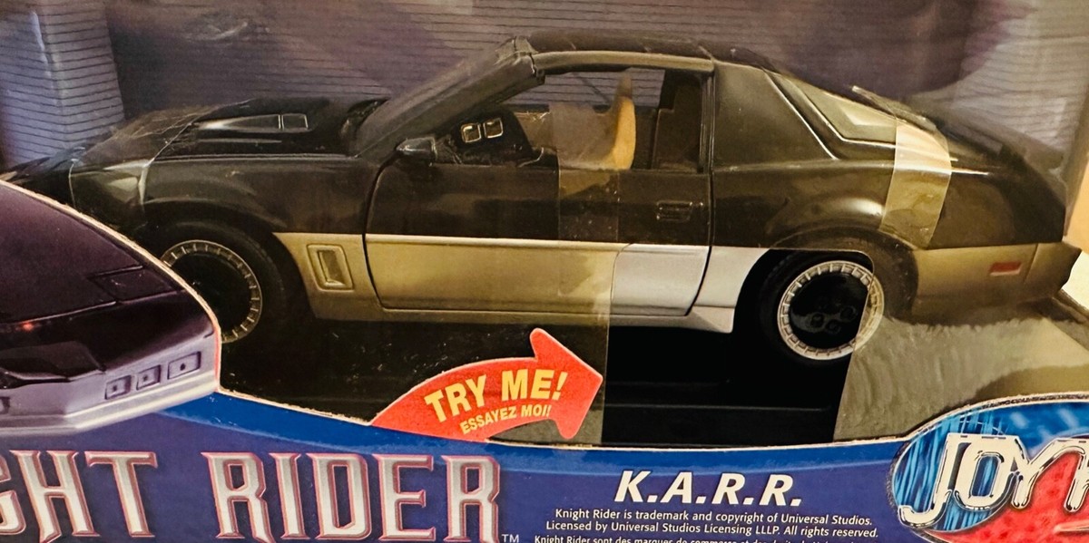SKYNET KNIGHT RIDER K.A.R.R. ボディセット 1982 Pontiac Trans Am, Knight Rider KARR, ERTL JoyRide, 1/18