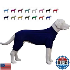 LoveLongLong Dog Jumpsuit with UV Protection and Quick-Dry Fabric for Spring 