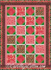 Watermelon Quilt Pattern by Castilleja Cotton