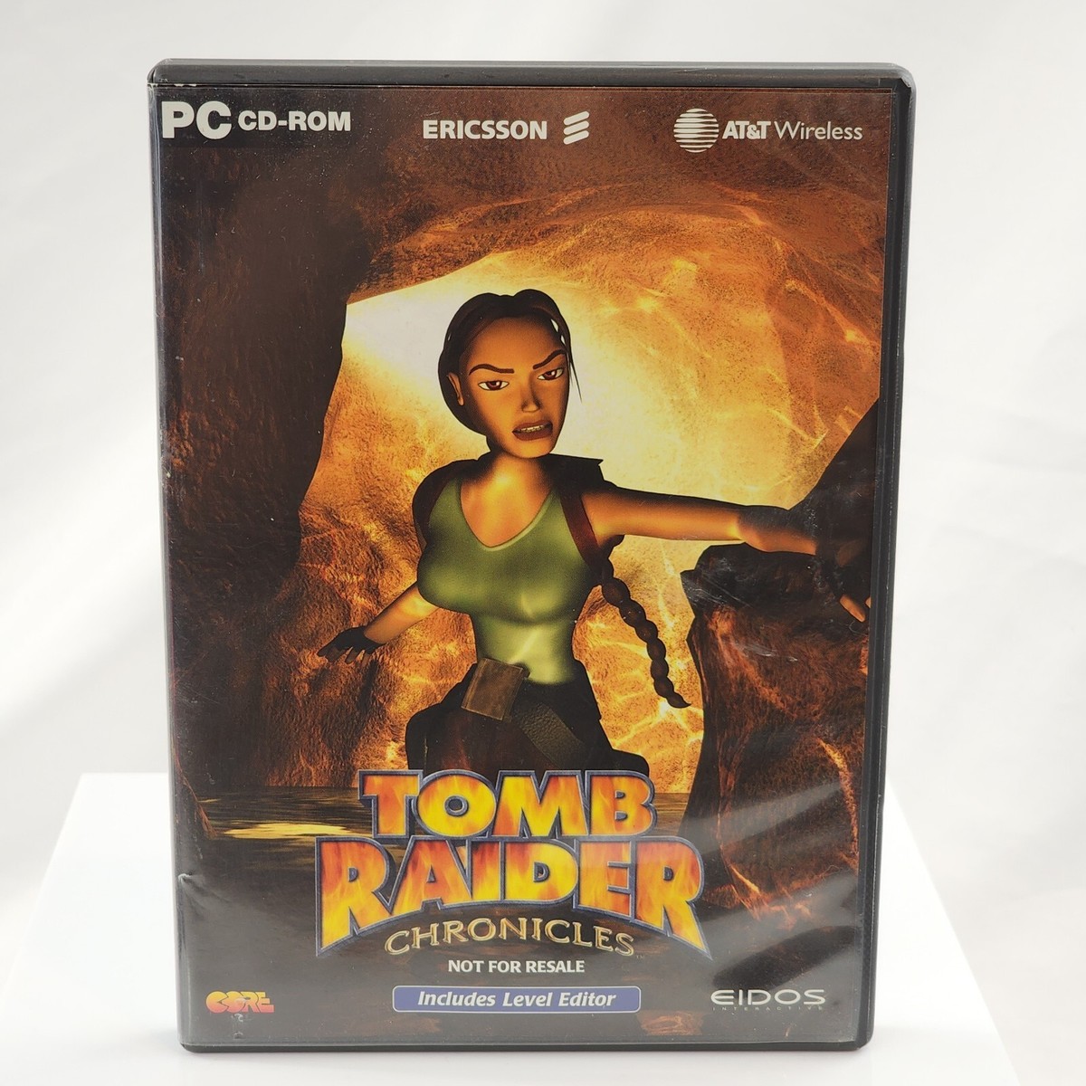 Tomb Raider Chronicles PC 2-Disc Set w/ Level Editor Rare Not For
