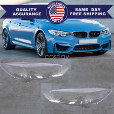 Headlight Lens Cover Clear For 2013-2017 Bmw 4 Series F32 F33 F36 F80 F82 M3 M4