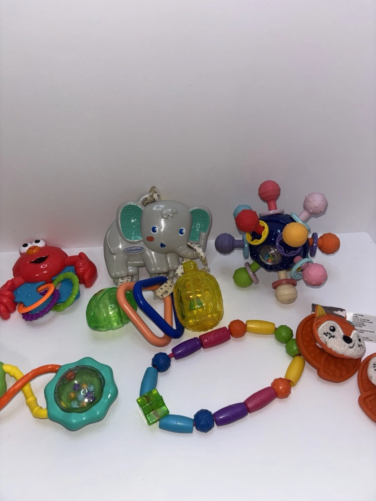 Baby Montessori Teething Toys Lot of 11 Baby Toys Rattles
Opens in a new window or tab