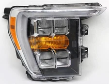 OEM Right Passenger Side LED Headlamp For Ford F150 ML3Z-13008-E, Missing Tabs