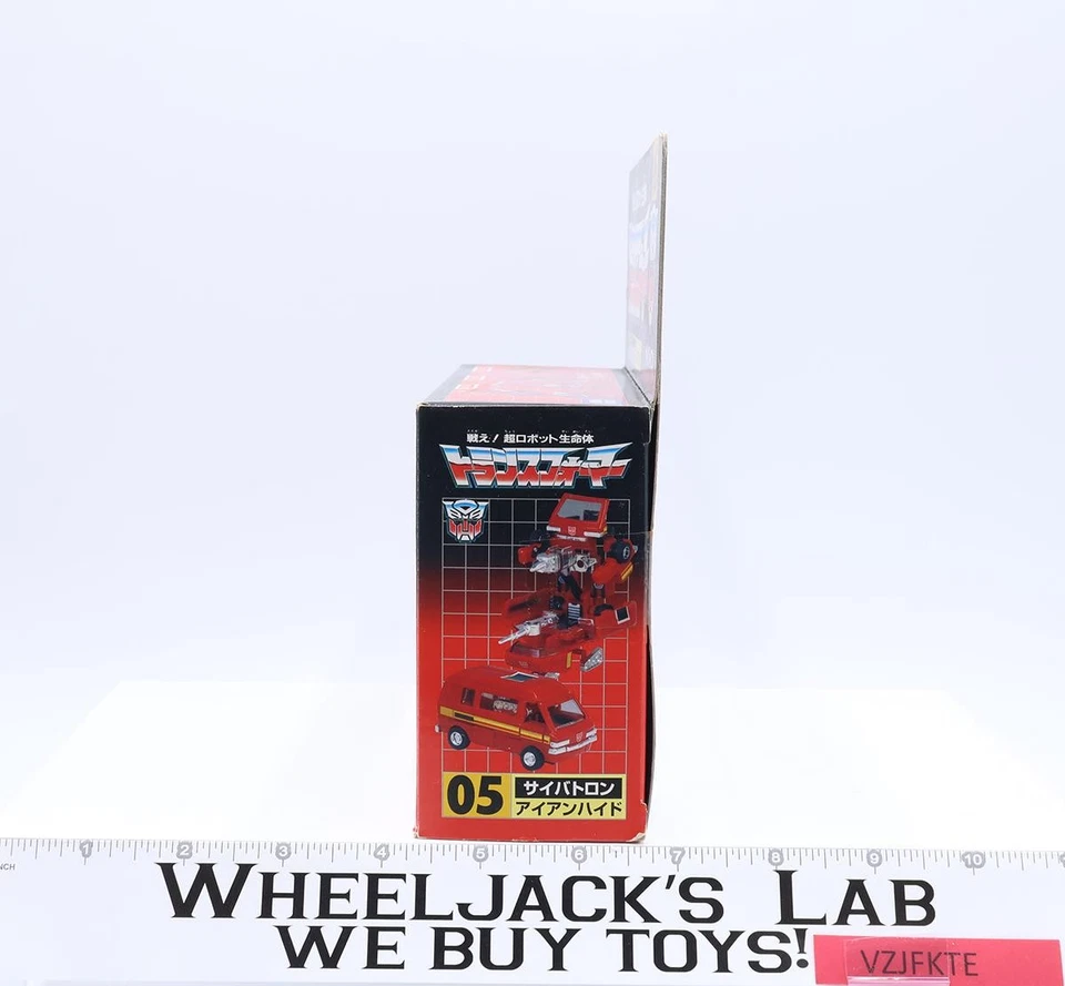 #05 Black Ironhide Transformers Encore 2008 Takara Action Figure NEW SEALED - Image 4 of 4