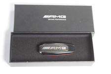 Mercedes Benz Schlüsselanhänger Typo "AMG " schwarz silber rot Mercedes Benz Schlüsselanhänger Typo "AMG " schwarz silber rot
