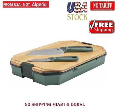 Gerber Gear ComplEAT Cutting Board Set - Cutting Board Kit with Polypropylene