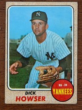 1968 Topps Dick Howser #467 (Fair) (See description)
