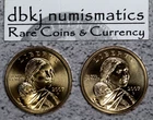 2007-P Sacagawea Dollar — photo from another recent sale