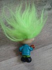Vintage Glow in the Dark Burger King Troll Doll 1993 Happy Meal Kids Toy 1990s — photo 2