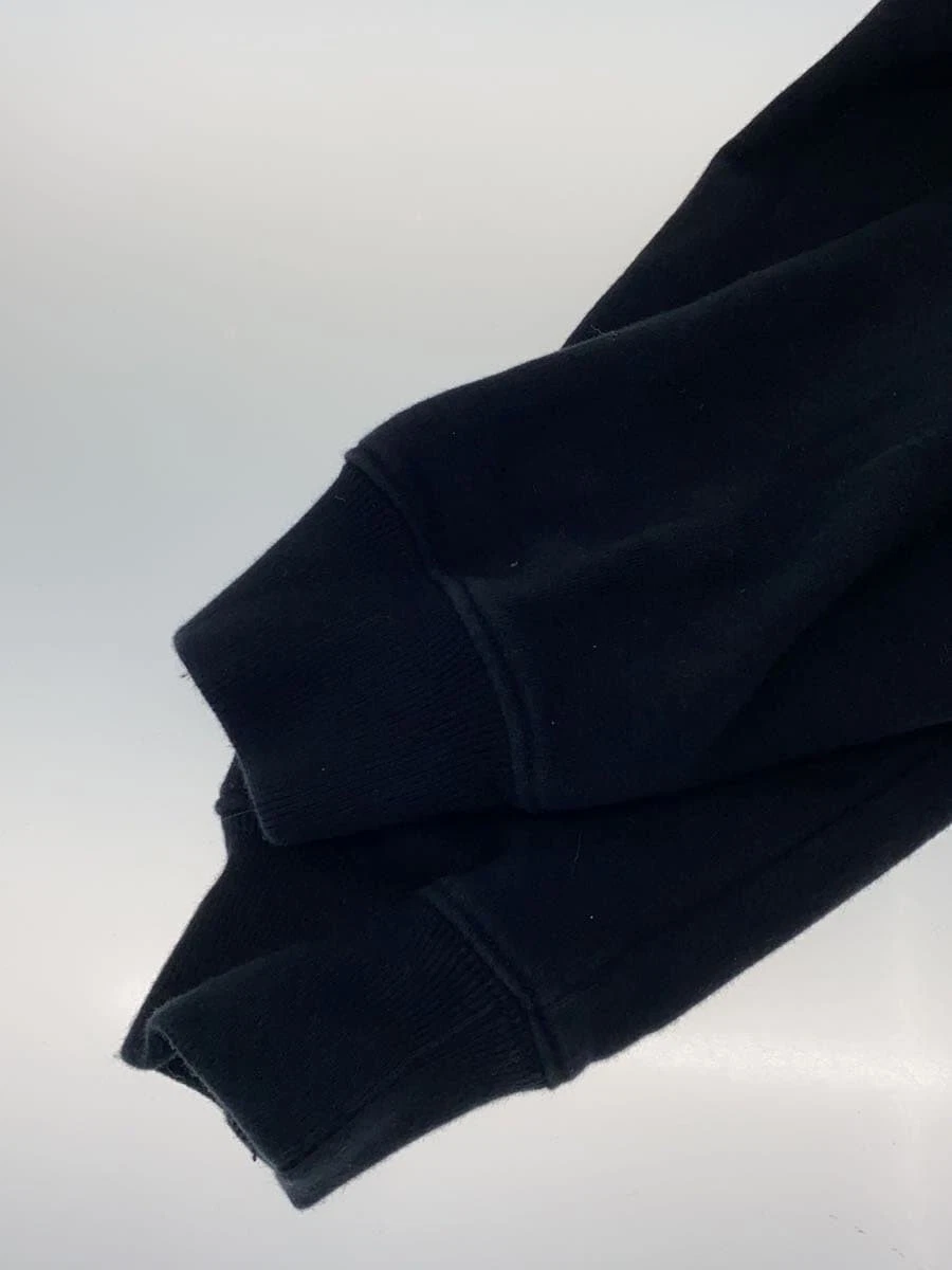 OFF WHITE Felpa con cappuccio S Cotone Nero Tinta Unita OMBB037E20FLE002