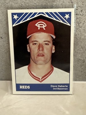 1983 Cedar Rapids Reds TCMA #18 Dave Haberle