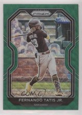 2021 Panini Prizm Tier II Green Wave Prizm Fernando Tatis Jr #161 1u6