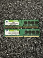 Corsair PC2-5300 2x1GB (2GB) DDR2-667 DDR2 DIMM 240-Pin Non-ECC VS1GB667D2