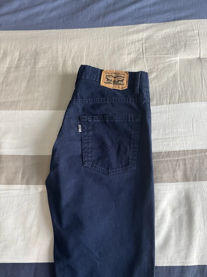 Levi's 511 Slim Fit azul oscuro 28x28 Foto 3 de 4